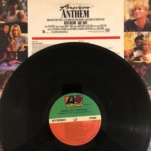Various Artists American Anthem Movie Soundtrack Vinyl Lp '86